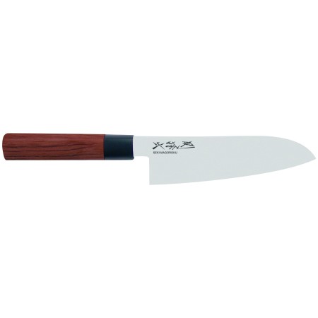 Nóż Santoku 17 cm  KAI Magoroku Red