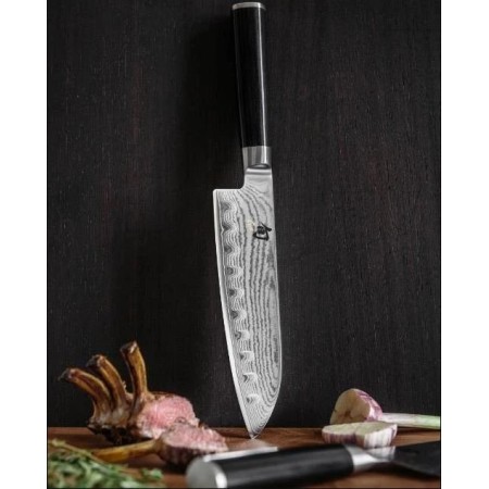 Nóż Santoku karbowany 18 cm KAI Shun